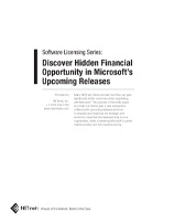 SLS Hidden Financial Opportunity in Microsoft