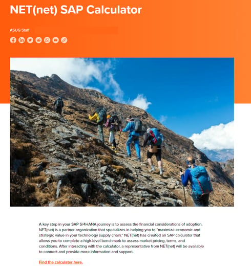 SAP Calculator Graphic